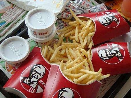 肯德基搞笑吃瓜图片,这瓜,真香!